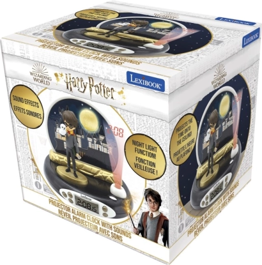 3D budzik z projekcją HARRY POTTER od Lexibook