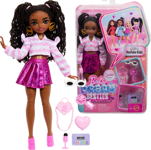 barbie dream besties brooklyn – modna lalka z akcesoriami