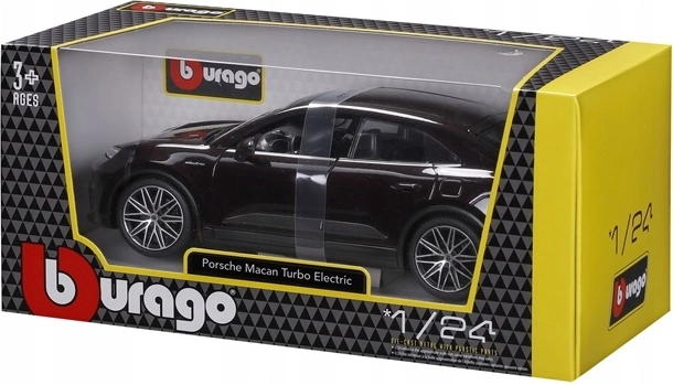 Model auta Bburago Porsche Macan Turbo Electric 1:24