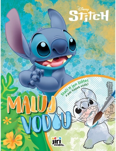 Wodne kolorowanki A4 Lilo & Stitch