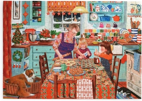 House of Puzzles Puzzle Świąteczne pieczenie – 500 dużych elementów