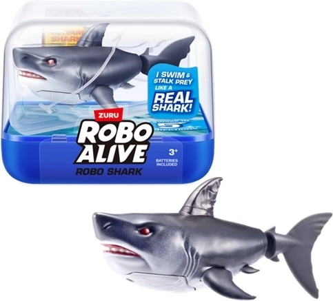 ZURU RoboAlive pływający rekin do wody czarny