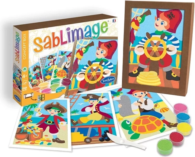 Sentosphere Sablimage Piraci – obrazki z piasku