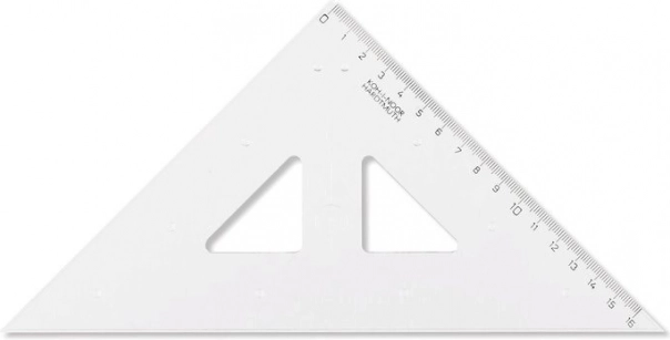Koh-i-noor trójkąt z podziałką 16 × 16 × 25 cm