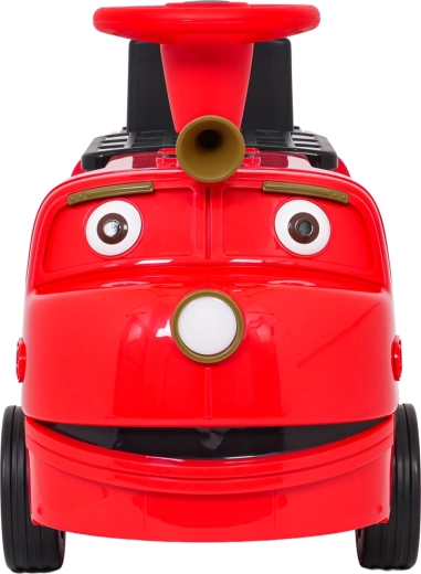 Jeździk lokomotywa czerwona STACYJKOWO