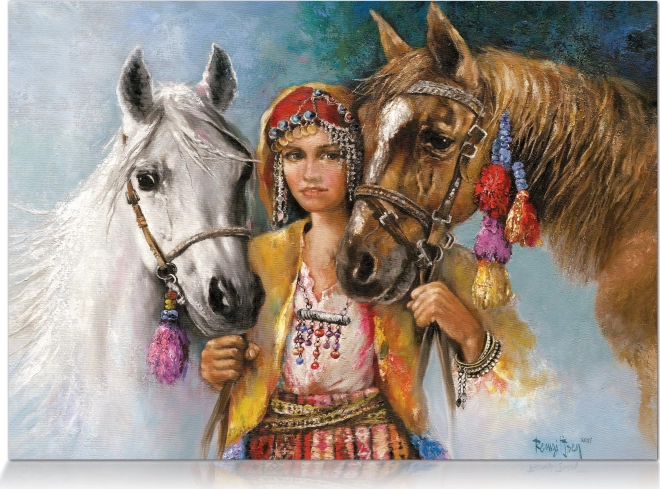 Puzzle Wiejska dziewczyna 1000 elementów