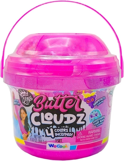 Wecool Butter Cloudz slime – wiadro kolorowej masy plastycznej