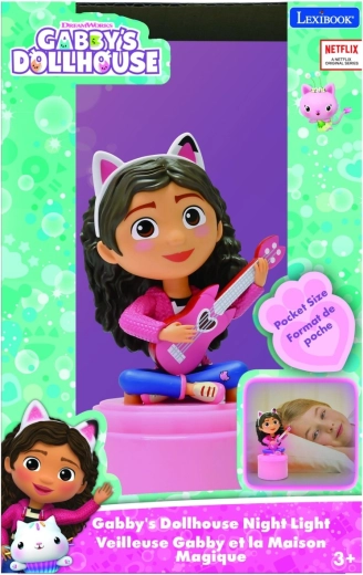 Lexibook kieszonkowa lampka 3D Koci Domek Gabi