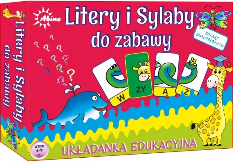 Gra edukacyjna Litery i Sylaby dla dzieci
