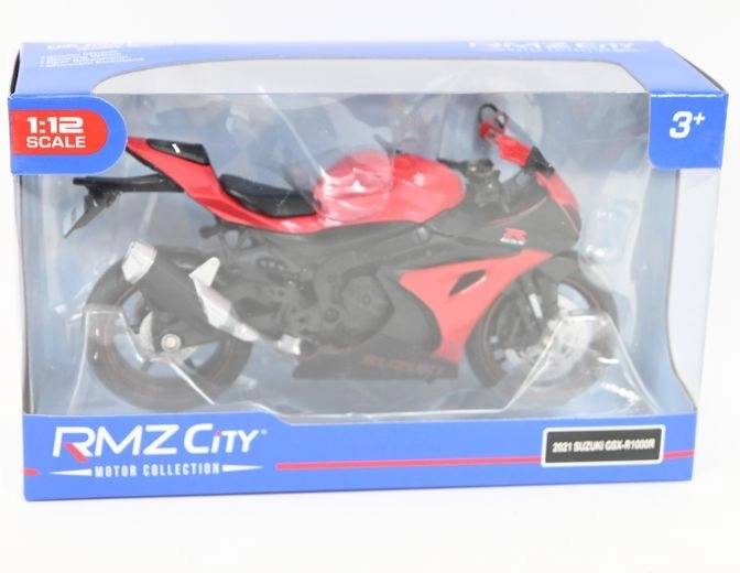 RMZ Hobby Suzuki GSX-R1000R model motocykla 1:12 czerwony