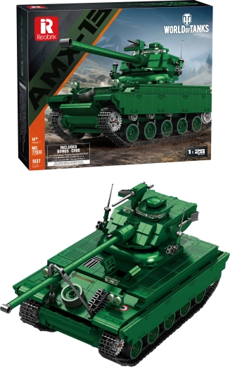 Zestaw konstrukcyjny czołgu AMX 13 75 World of Tanks – 1037 elementów