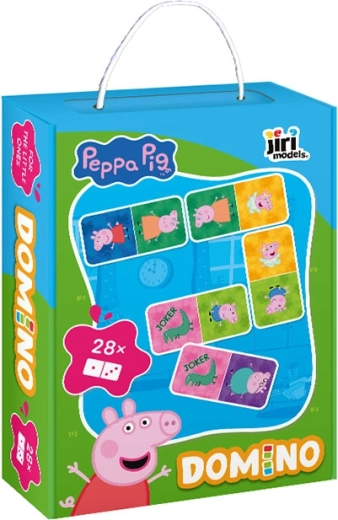 Domino dla najmłodszych Świnka Peppa