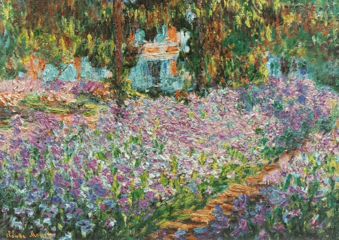 Puzzle Claude Monet: Ogród Moneta w Giverny 1000 elementów