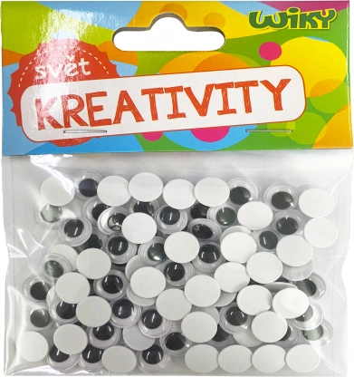 Dekoracyjne ruchome oczka 10 mm