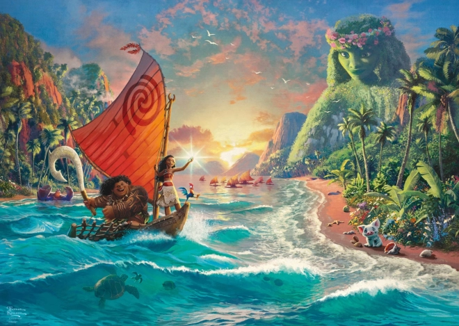 schmidt puzzle vaiana 1000 elementów