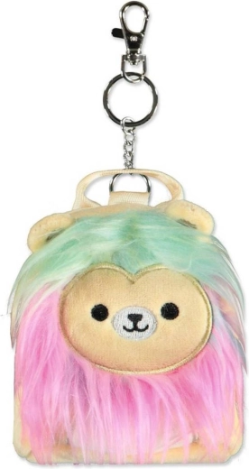 Squishmallows pluszowy mikroplecaczek i brelok Lew Leonaro - 1 sztuka