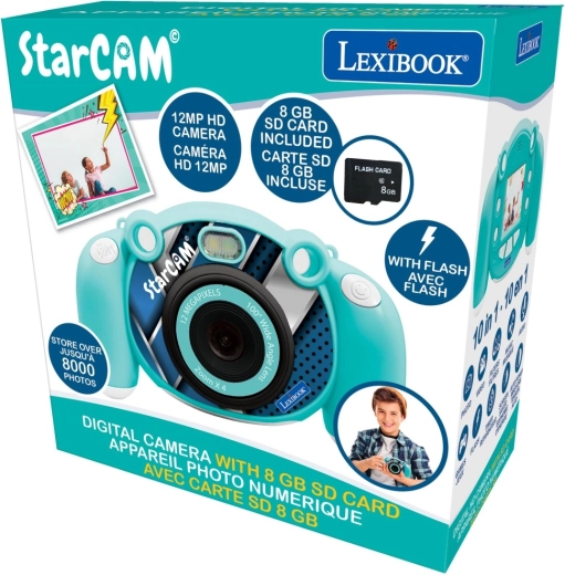 Kamera HD i aparat fotograficzny Lexibook z kartą SD