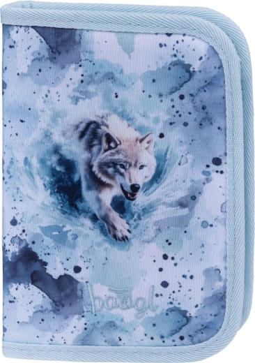 Jednopoziomowy piórnik szkolny BAAGL Polar GRS