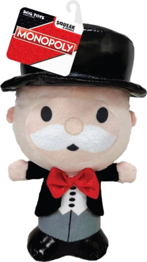 Zabawka dla psa Hasbro Monopoly Mr. Money 18 cm