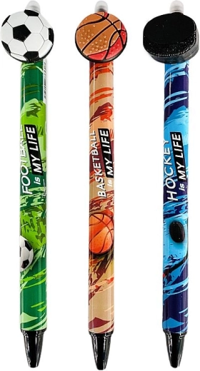 Wymazywalny żelowy długopis Concorde Sport, niebieski wkład 0,5 mm