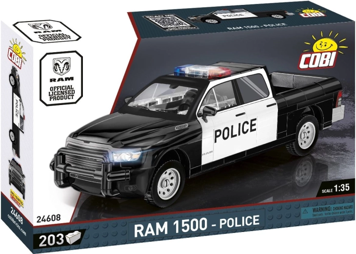 Klocki COBI RAM 1500 Police 1:35 (203 elementy)