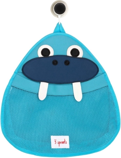3 Sprouts organizer do łazienki Walrus Blue