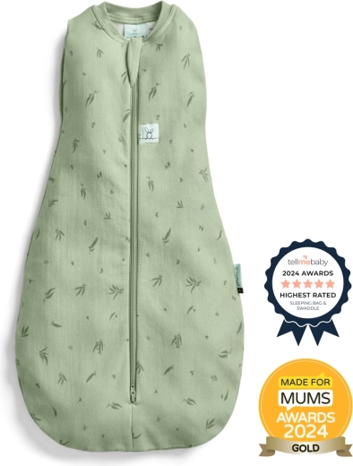 ErgoPouch otulacz i śpiworek 2w1 Cocoon willow 0,2 TOG (0–3 miesiące, 3–6 kg)