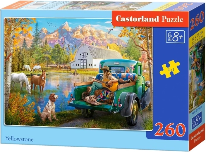 Puzzle Castorland Yellowstone 260 elementów