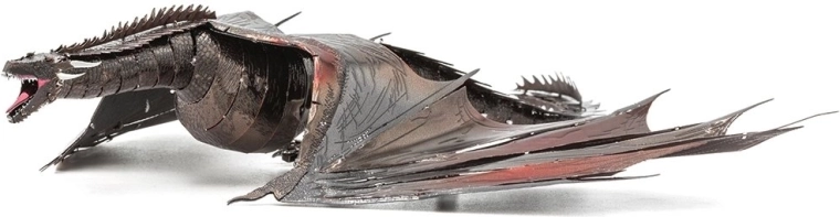 METAL EARTH 3D puzzle Gra o tron: Drogon (ICONX)