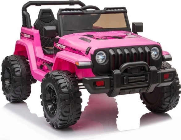 Dziecięcy elektryczny samochodzik 4x4 różowy