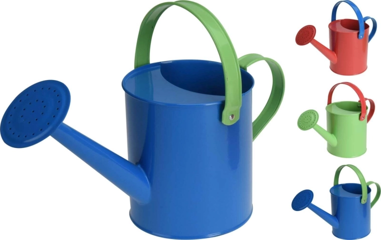 Dziecięca metalowa konewka do podlewania 15 × 12,5 cm