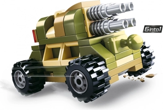 Sluban klocki King of Land Force wojskowy robot