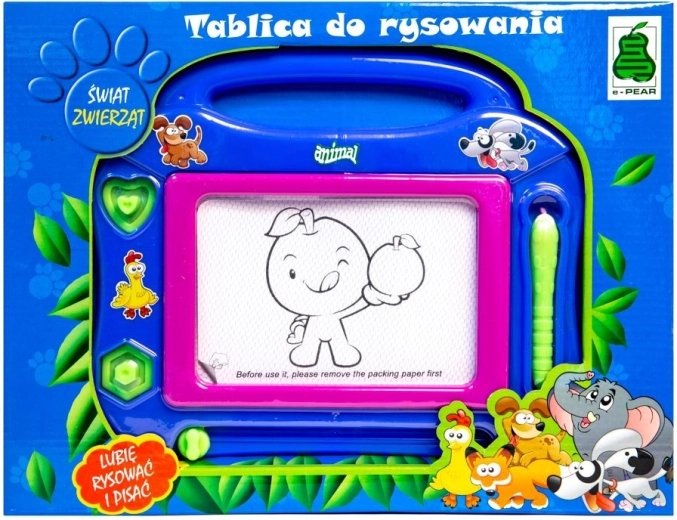 Magnetyczna tablica do rysowania dla dzieci - 1 sztuka