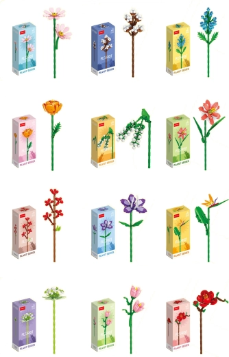 FLORIST kolorowe letnie i polne kwiaty (12 rodzajów)
