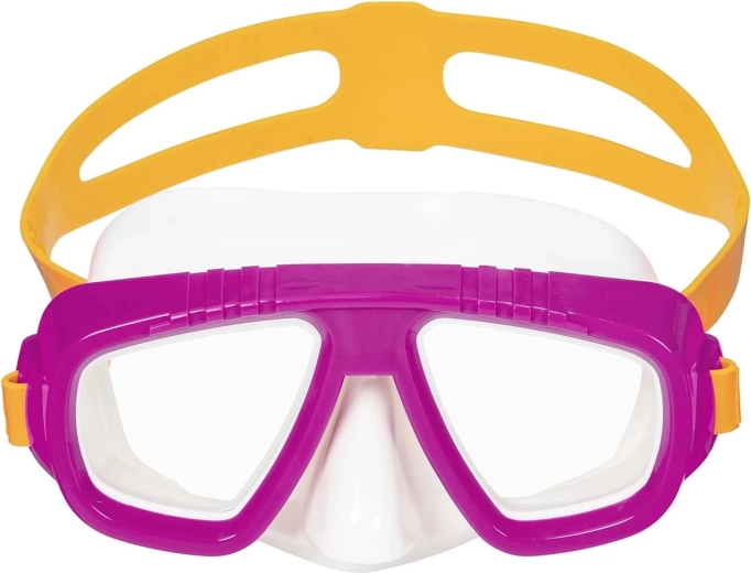 Różowa maska do nurkowania BESTWAY dla dzieci i dorosłych