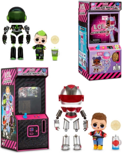 L.O.L. Surprise Arcade Heroes lalka chłopiec bohater – 1 sztuka