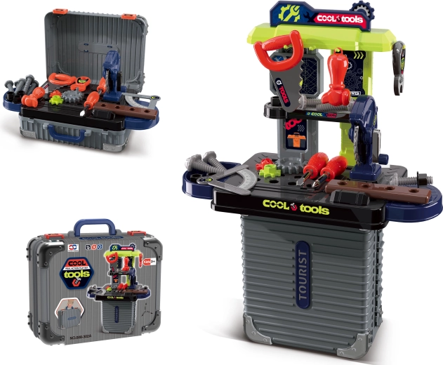 2w1 mała walizka i dziecięcy warsztat z narzędziami
