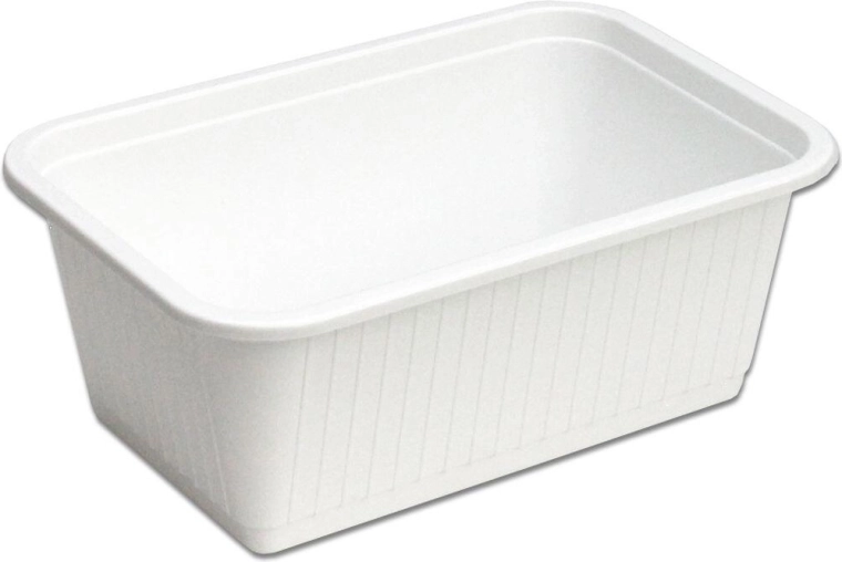 Plastowy mikro-koszyk 25 × 17 × 10 cm – mix kolorów