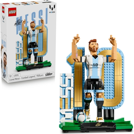 LEGO Editions Lionel Messi – legenda piłki nożnej