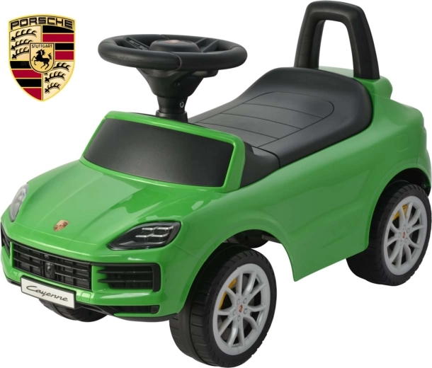 Zielony jeździk dziecięcy Milly Mally Porsche Cayenne S