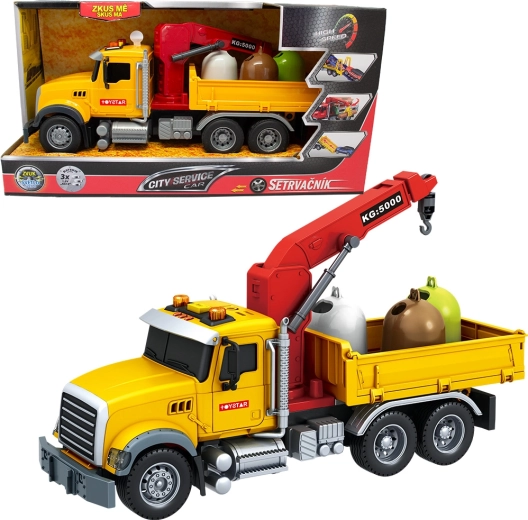 Miejskie auto do wywozu odpadów segregowanych 1:14