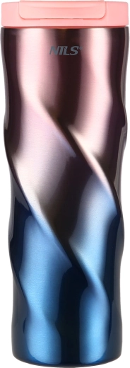Kubek termiczny NILS Camp 500 ml różowy