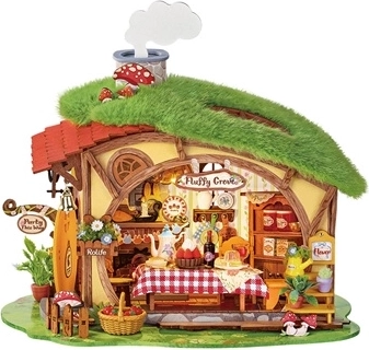 RoboTime drewniana miniatura 3D domku Zaczarowany las Fluffy Grove