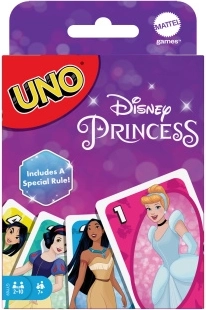 Mattel UNO Księżniczki Disneya