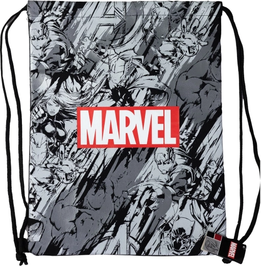 Wzór Marvel - torba izolowana ze ściągaczem na sznurek 30 × 40 cm - 1 sztuka