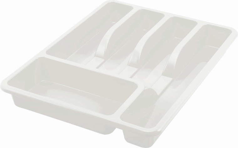 Plastowy organizer na sztućce HEIDRUN 34 × 26 cm, mix kolorów
