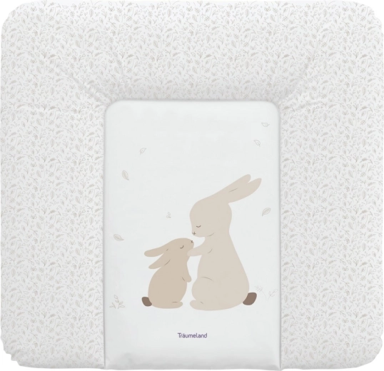 Träumeland mata do przewijania hophop Bunny Beige 75 x 75 cm