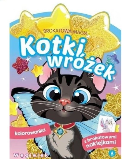 Lśniąca magia – kotki wróżki Węgielek