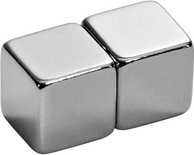 Magnes neodymowy kostka 10 × 10 × 10 mm (2 szt.)