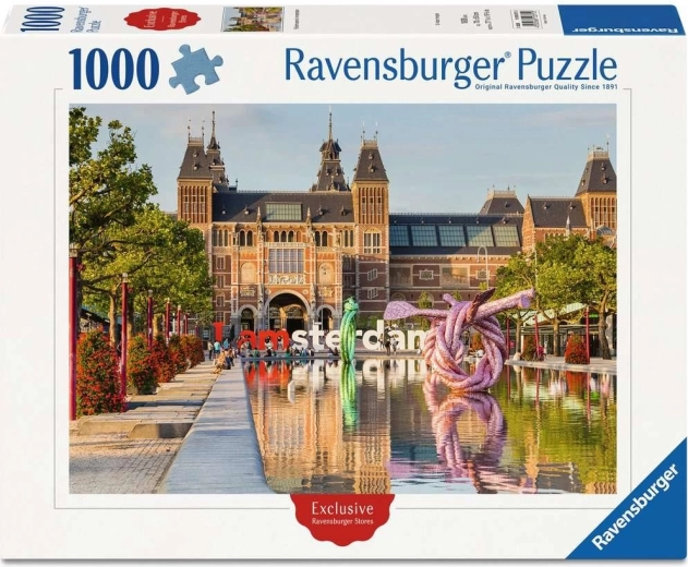 Puzzle Ravensburger Rijksmuseum w Amsterdamie 1000 elementów
